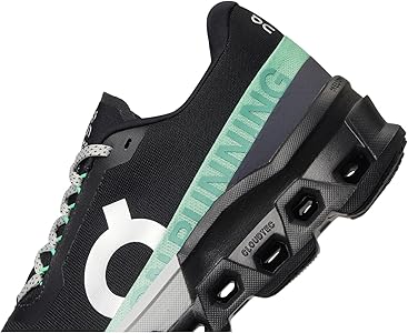 Amazon | On メンズ Cloudmonster 2 スニーカー, Black/Glacier, 26.0